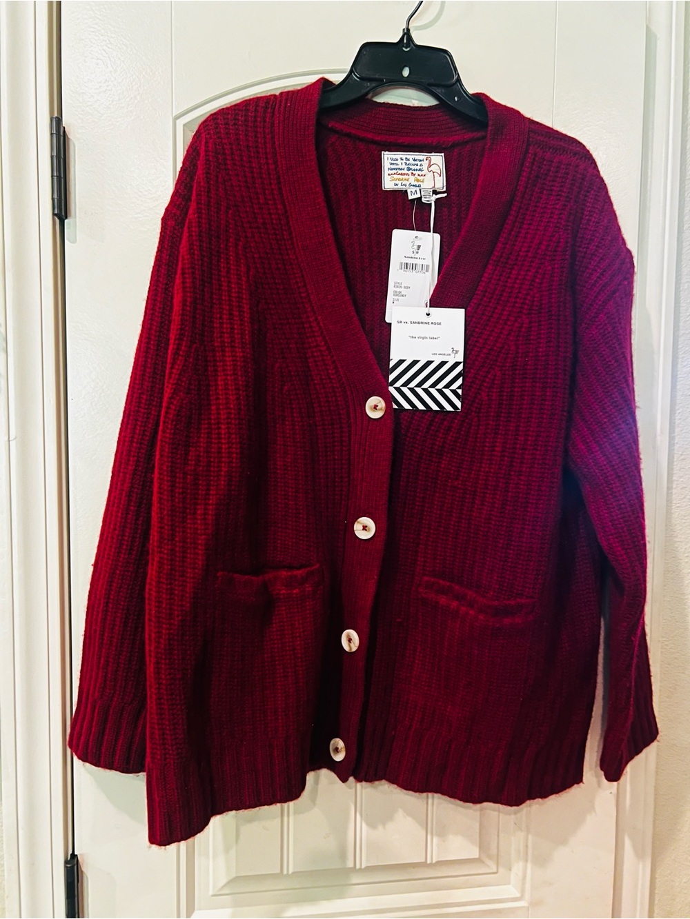 Free People x Sandarine Rose Cardigan - Picture 6 of 7